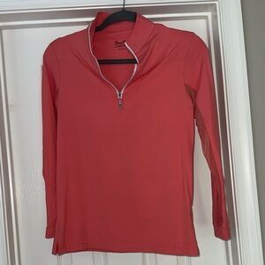 The tailored sportsman 1/4 zip long sleeve top
